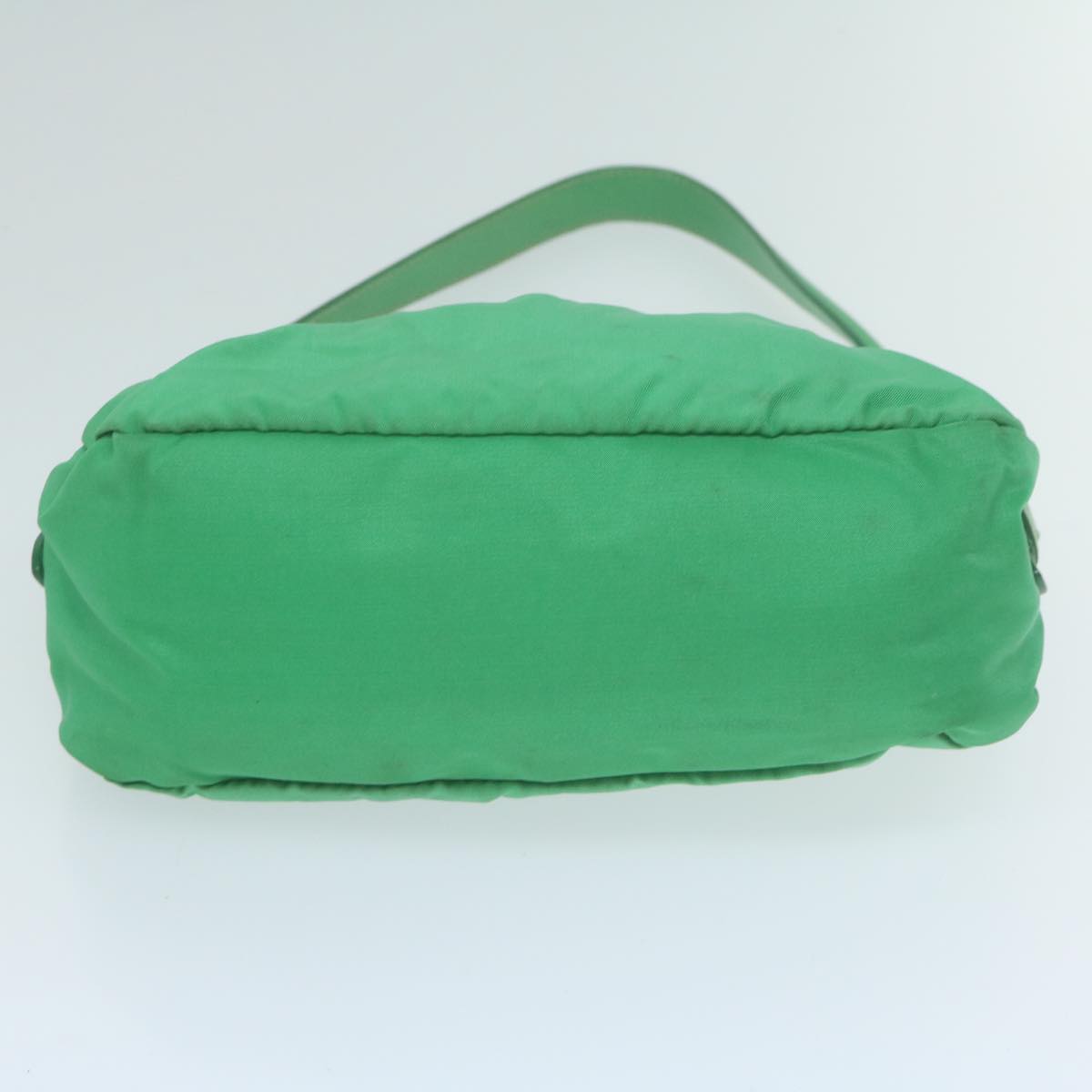 PRADA Shoulder Bag Nylon Green Auth 66427