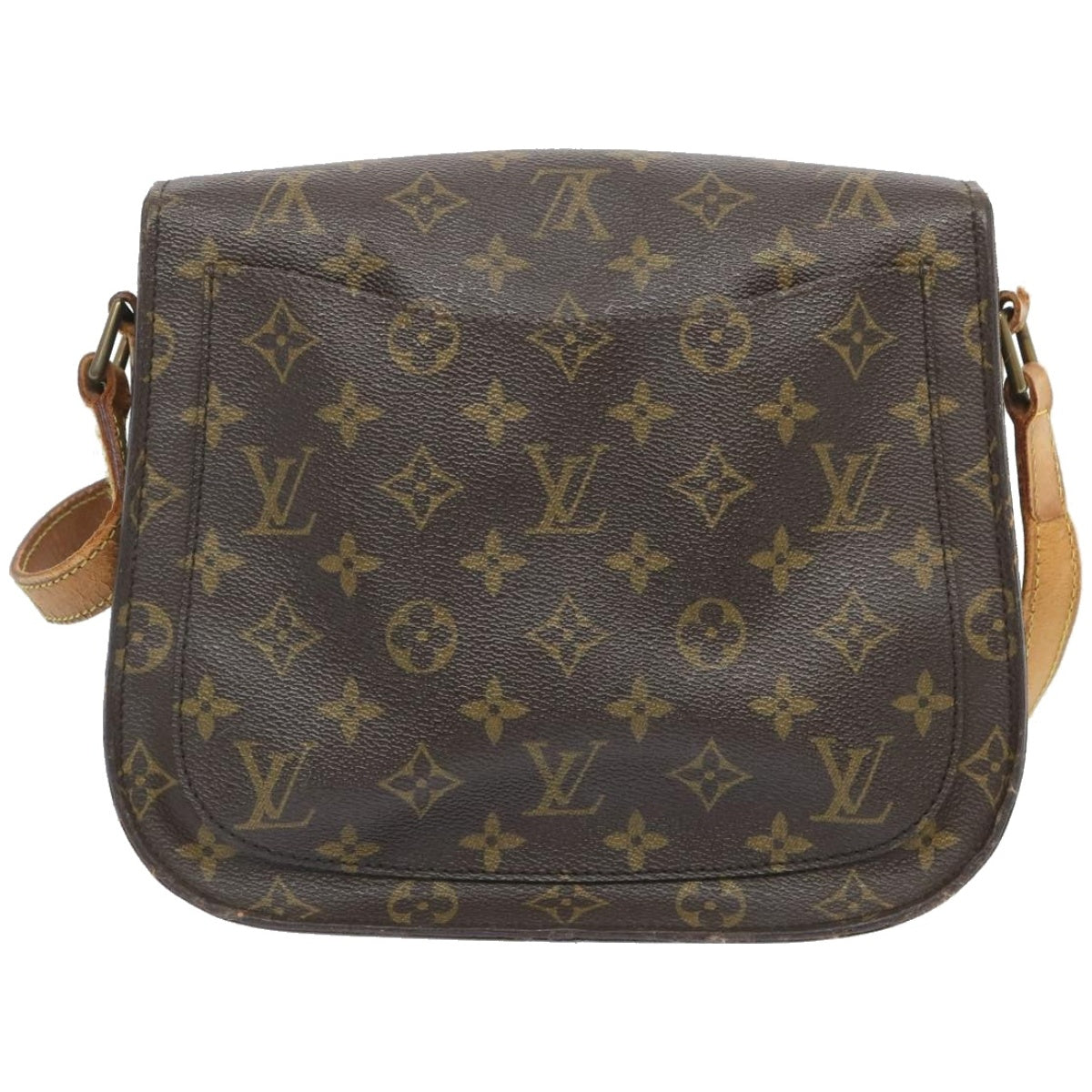 LOUIS VUITTON Monogram Saint Cloud GM Shoulder Bag M51242 LV Auth 66435 - 0