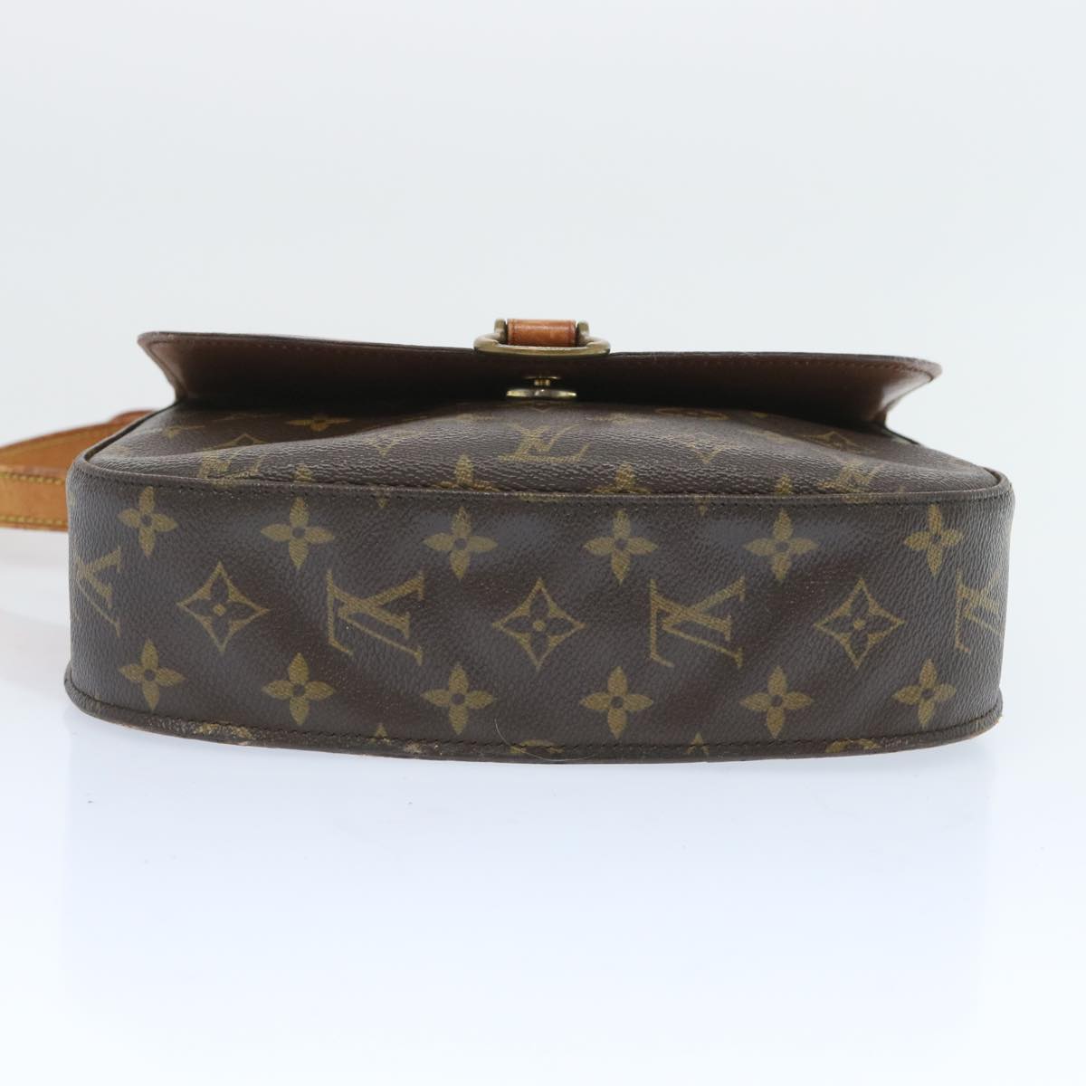 LOUIS VUITTON Monogram Saint Cloud GM Shoulder Bag M51242 LV Auth 66435