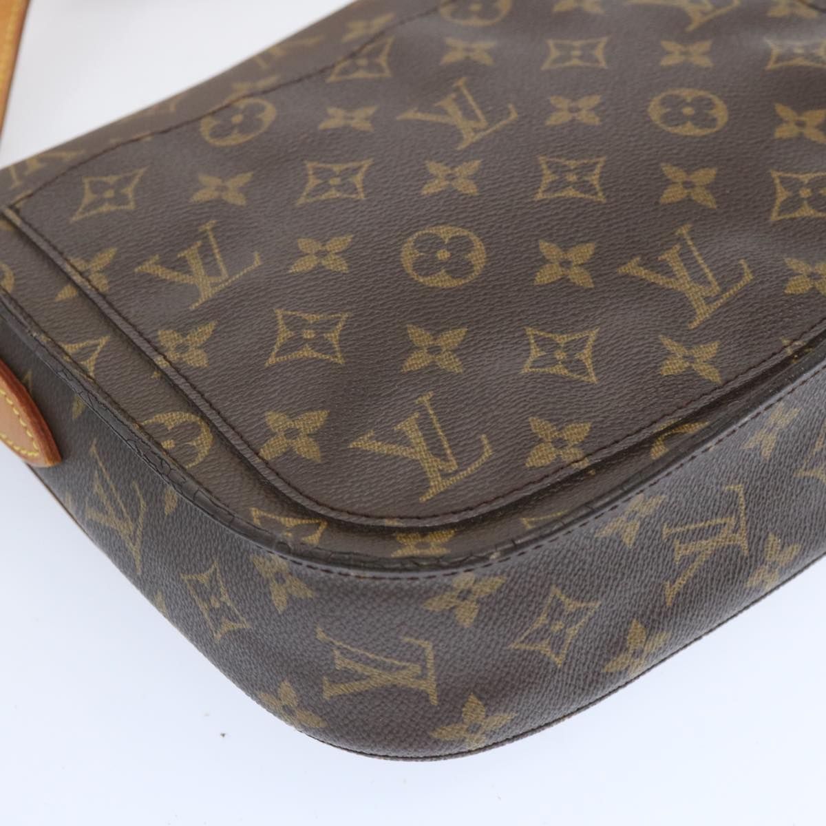 LOUIS VUITTON Monogram Saint Cloud GM Shoulder Bag M51242 LV Auth 66436