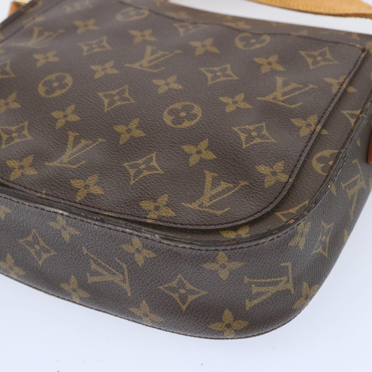 LOUIS VUITTON Monogram Saint Cloud GM Shoulder Bag M51242 LV Auth 66436