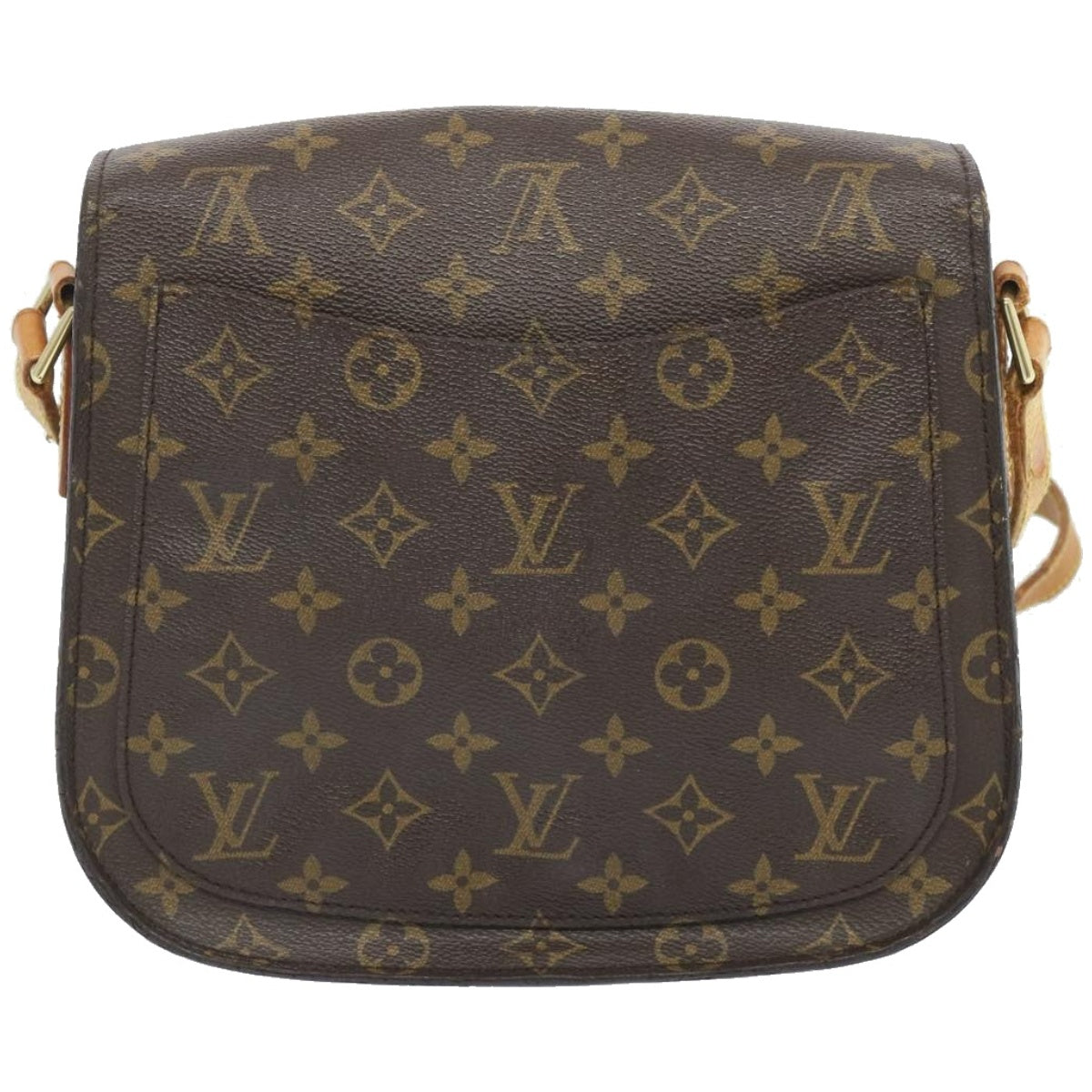 LOUIS VUITTON Monogram Saint Cloud GM Shoulder Bag M51242 LV Auth 66436