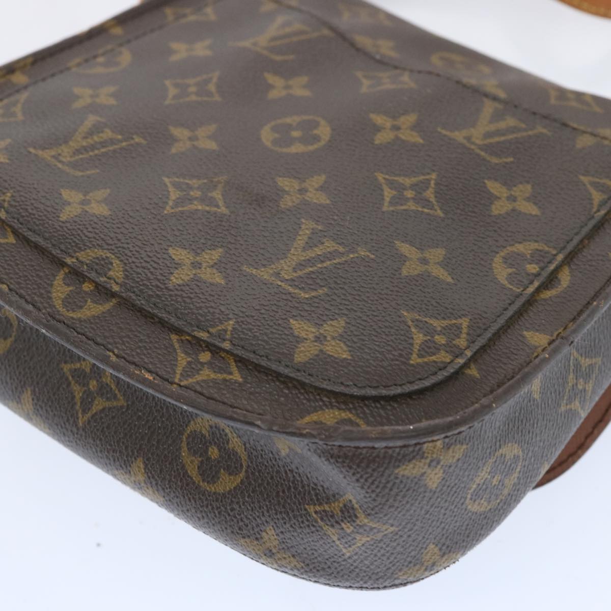 LOUIS VUITTON Monogram Saint Cloud MM Shoulder Bag M51243 LV Auth 66441