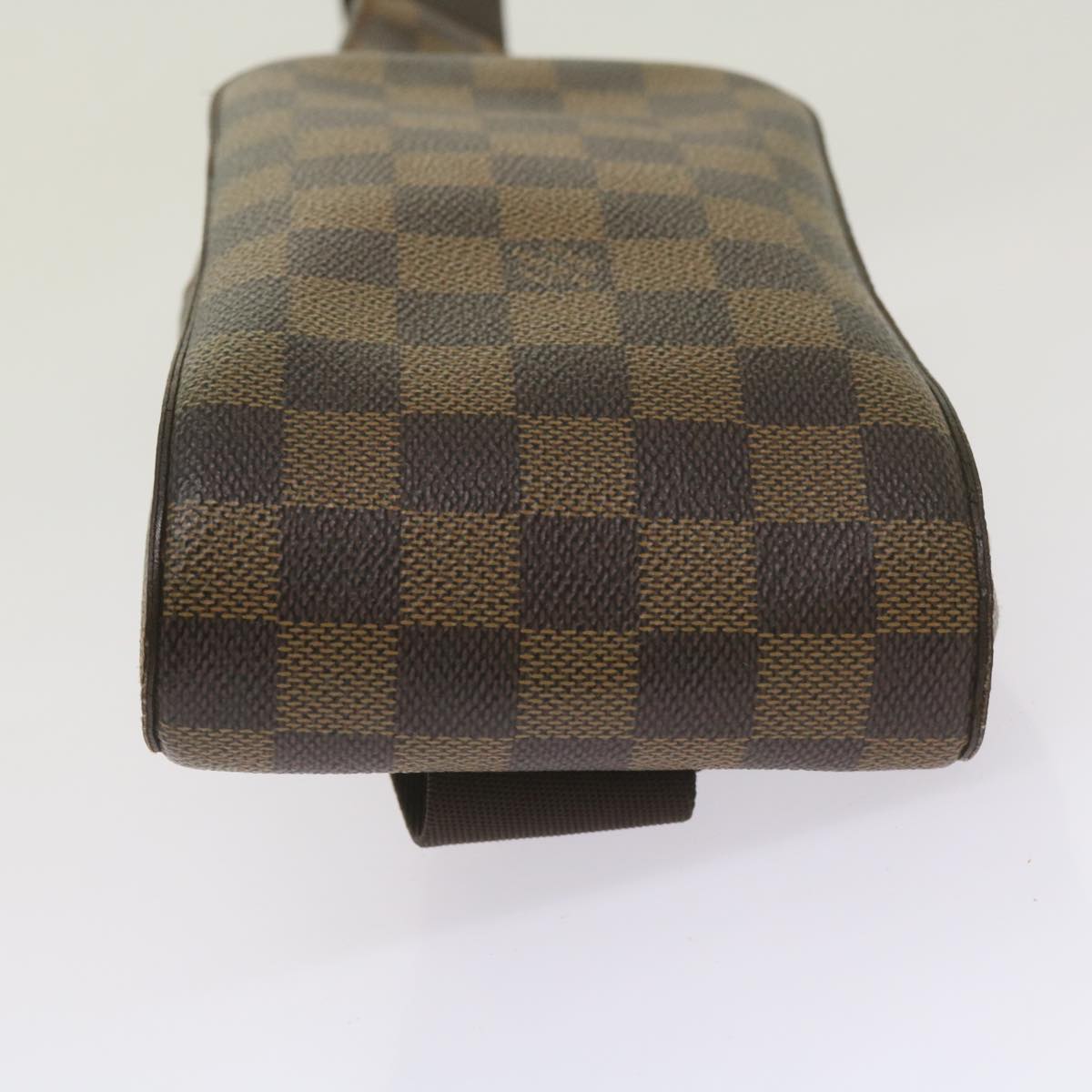 LOUIS VUITTON Damier Ebene Geronimos Shoulder Bag N51994 LV Auth 66444