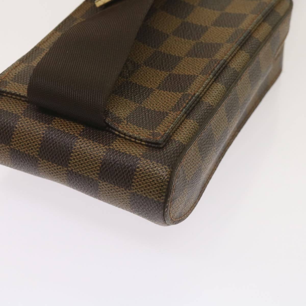 LOUIS VUITTON Damier Ebene Geronimos Shoulder Bag N51994 LV Auth 66444