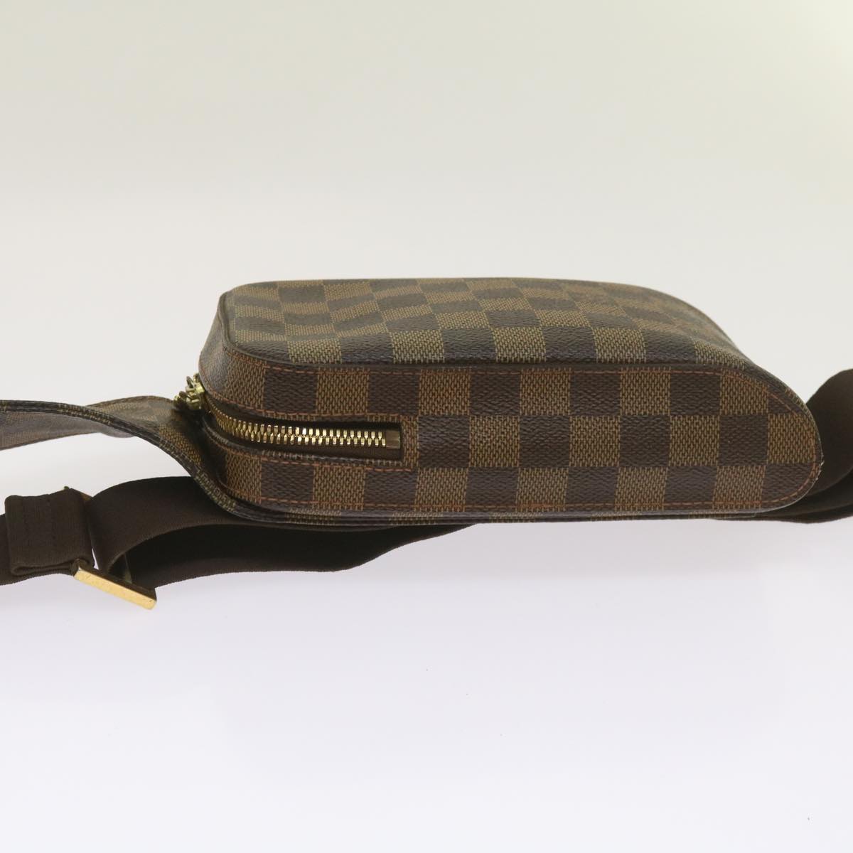 LOUIS VUITTON Damier Ebene Geronimos Shoulder Bag N51994 LV Auth 66444