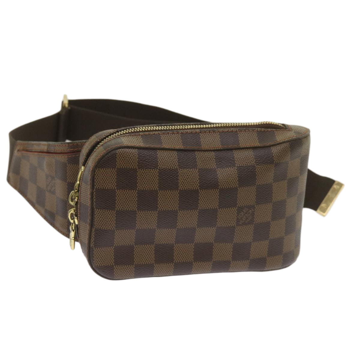 LOUIS VUITTON Damier Ebene Geronimos Shoulder Bag N51994 LV Auth 66445