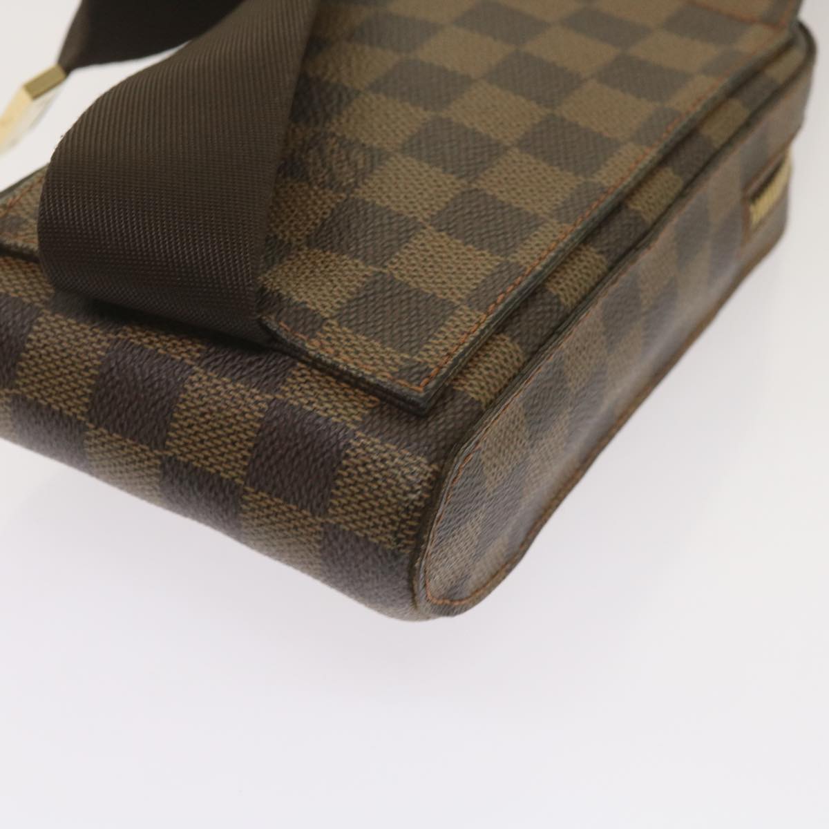 LOUIS VUITTON Damier Ebene Geronimos Shoulder Bag N51994 LV Auth 66445