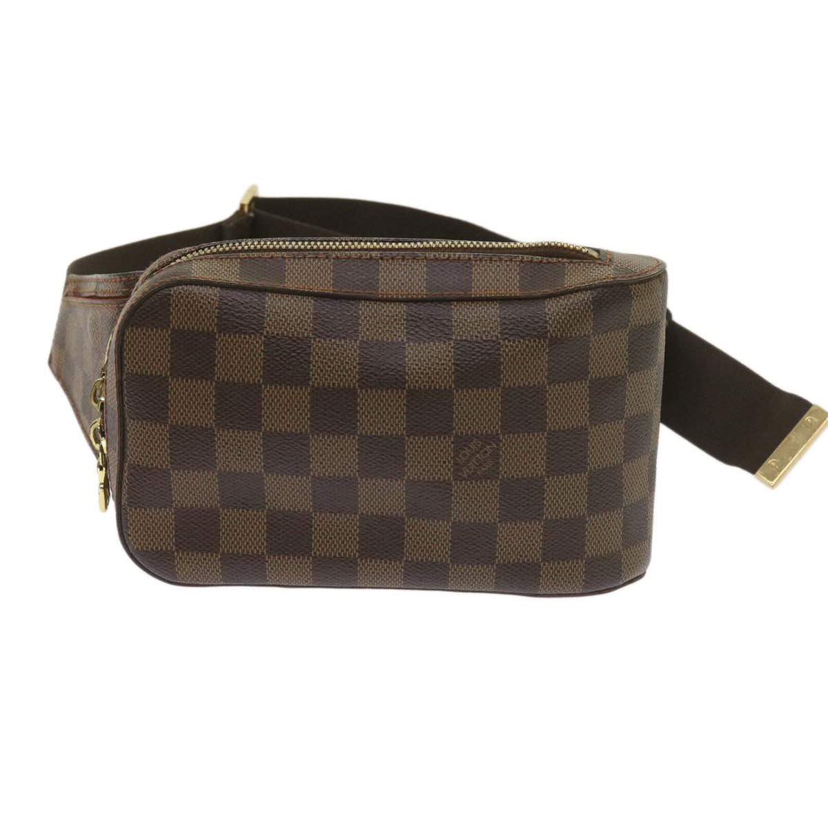 LOUIS VUITTON Damier Ebene Geronimos Shoulder Bag N51994 LV Auth 66445 - 0