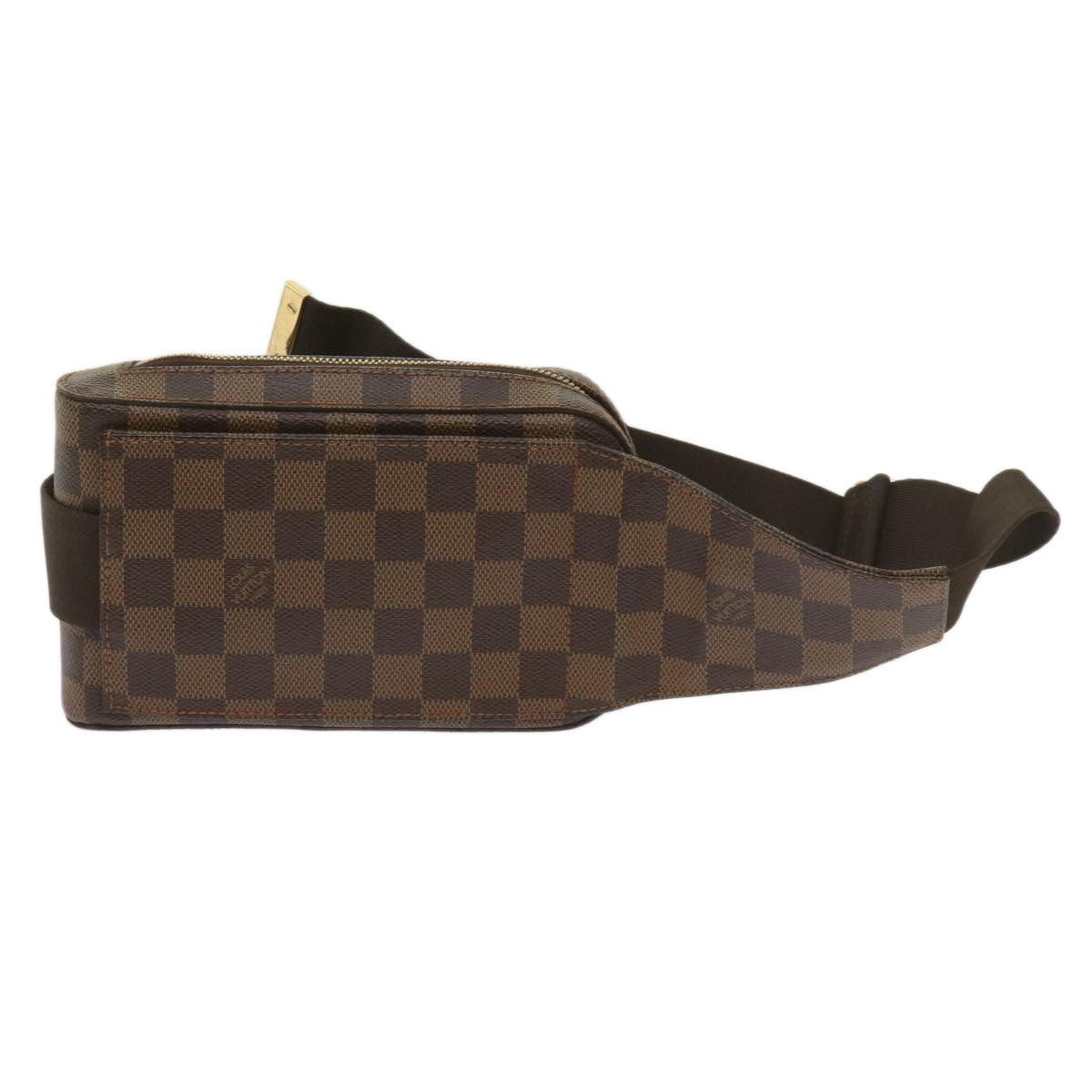 LOUIS VUITTON Damier Ebene Geronimos Shoulder Bag N51994 LV Auth 66445