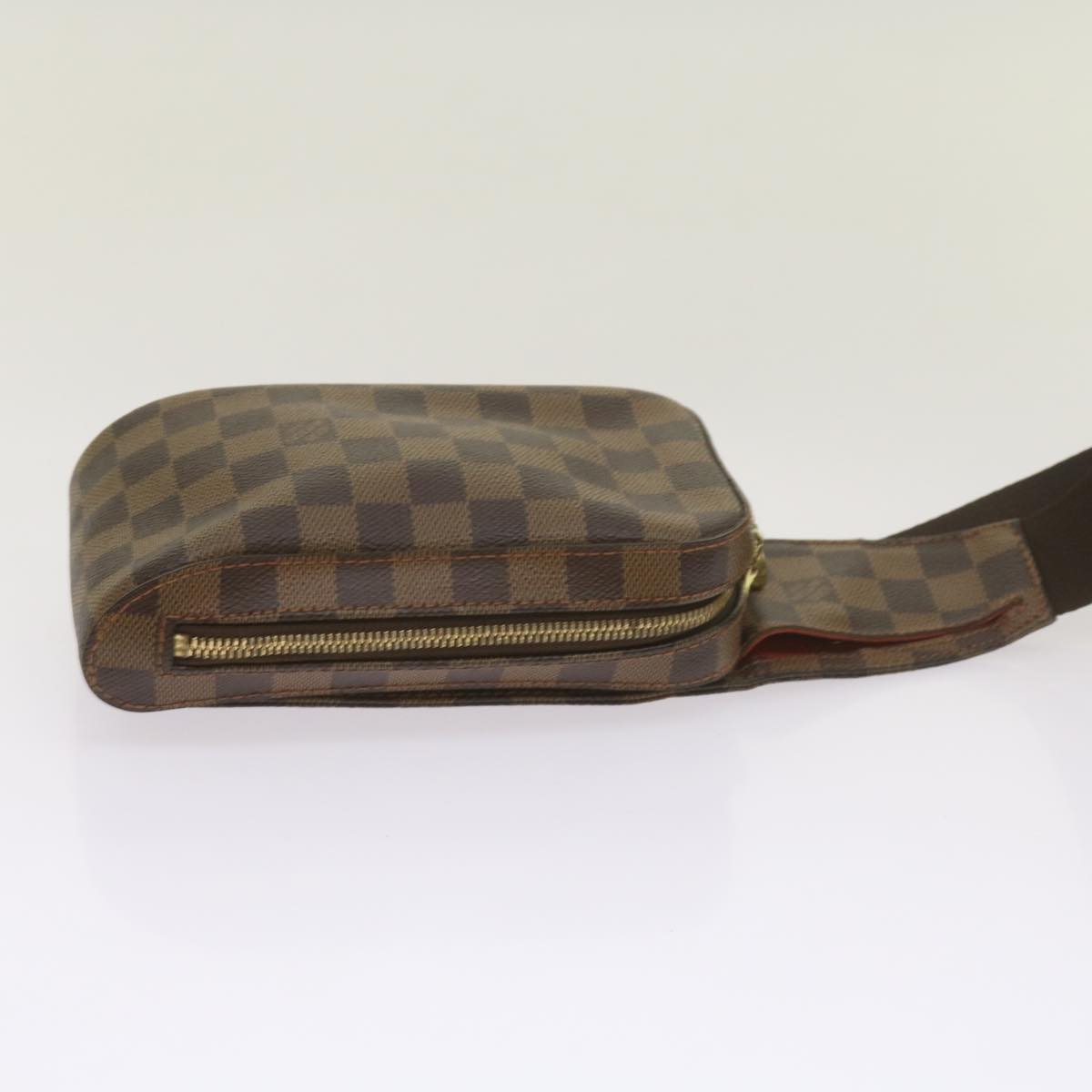 LOUIS VUITTON Damier Ebene Geronimos Shoulder Bag N51994 LV Auth 66445