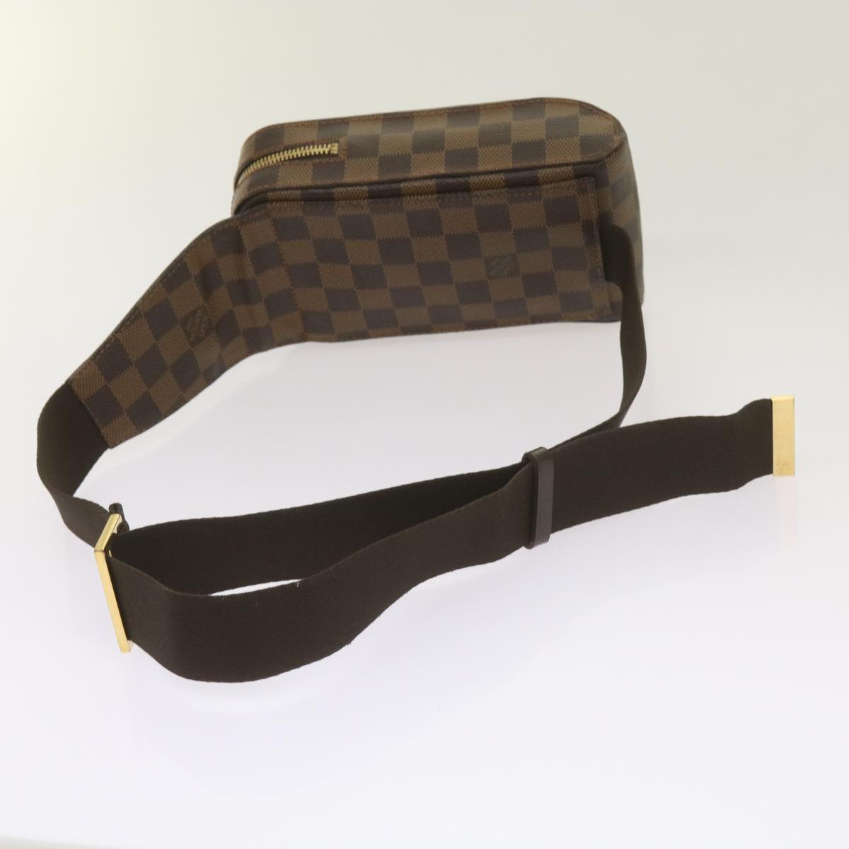 LOUIS VUITTON Damier Ebene Geronimos Shoulder Bag N51994 LV Auth 66445