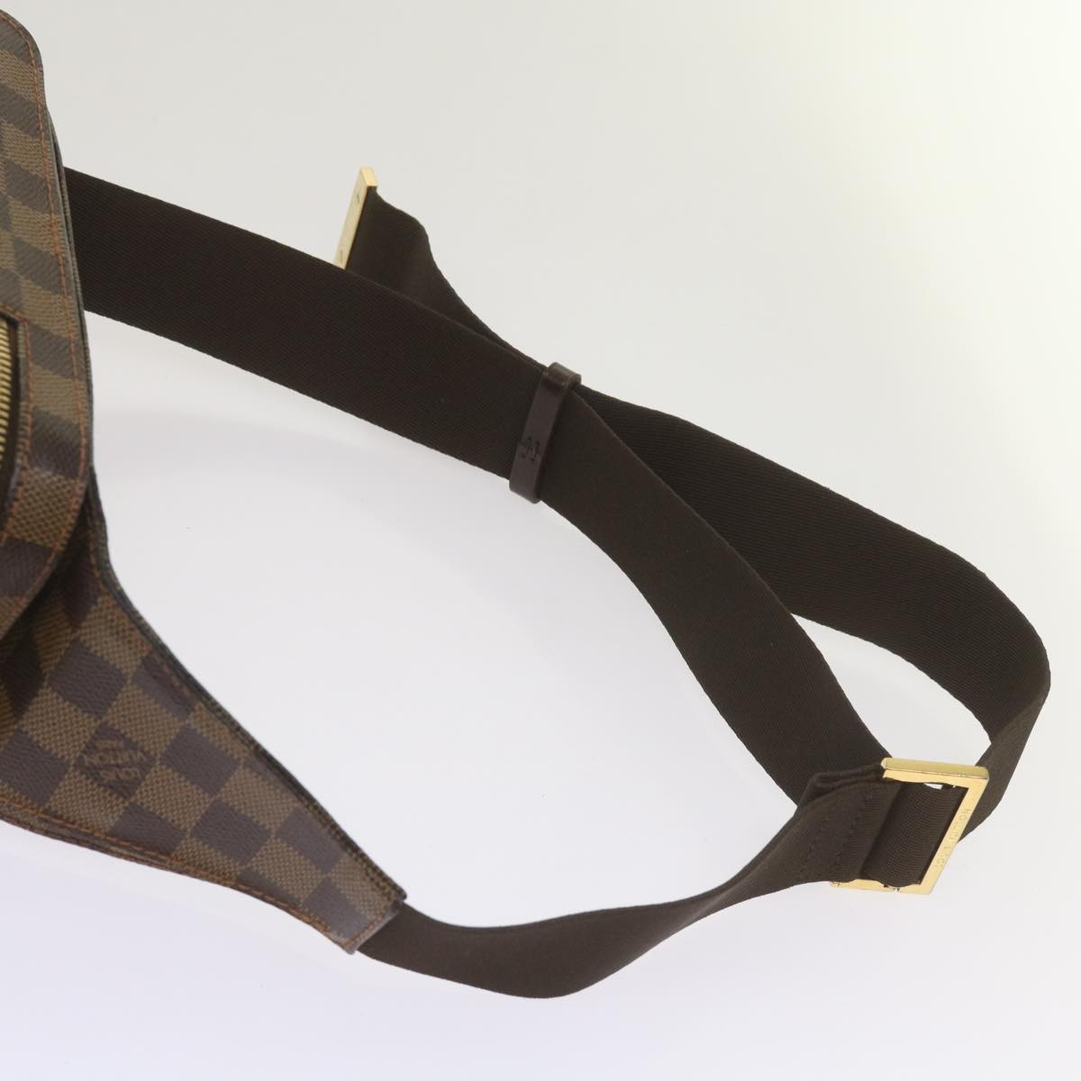 LOUIS VUITTON Damier Ebene Geronimos Shoulder Bag N51994 LV Auth 66445