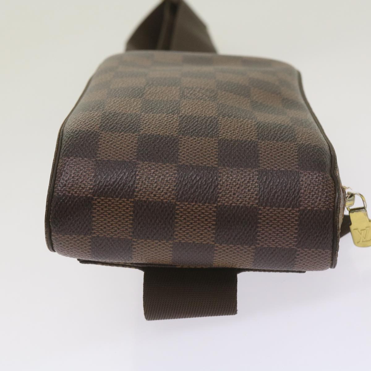 LOUIS VUITTON Damier Ebene Geronimos Shoulder Bag N51994 LV Auth 66446