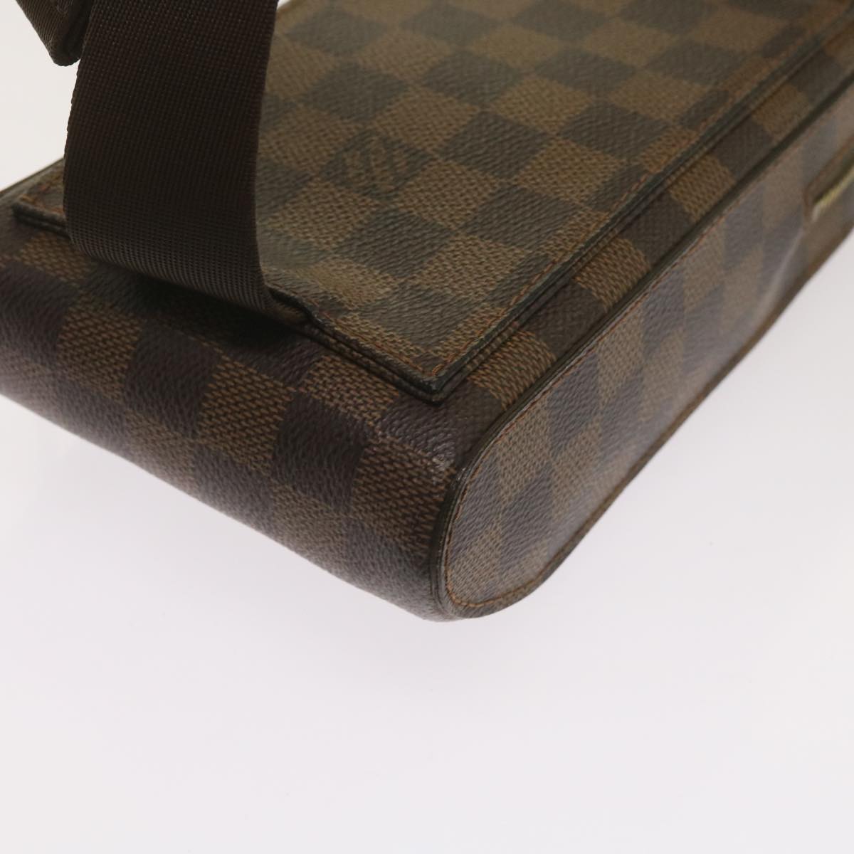 LOUIS VUITTON Damier Ebene Geronimos Shoulder Bag N51994 LV Auth 66446