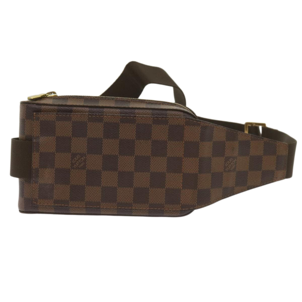 LOUIS VUITTON Damier Ebene Geronimos Shoulder Bag N51994 LV Auth 66446