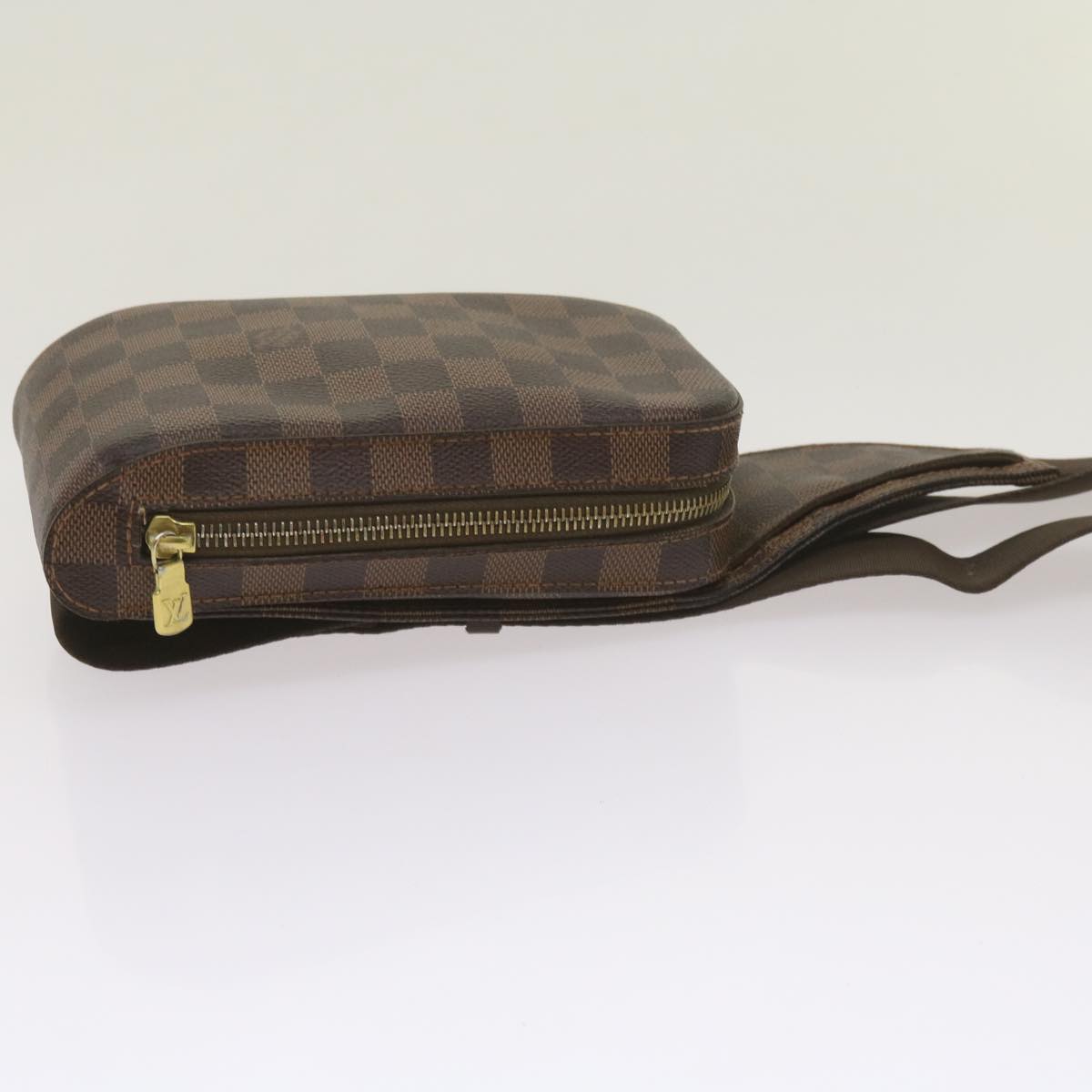 LOUIS VUITTON Damier Ebene Geronimos Shoulder Bag N51994 LV Auth 66446