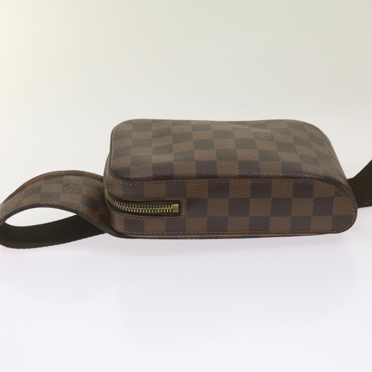 LOUIS VUITTON Damier Ebene Geronimos Shoulder Bag N51994 LV Auth 66446