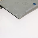 LOUIS VUITTON Monogram Satellite Alpha Pouch Silver M44178 LV Auth 66459SAM-14