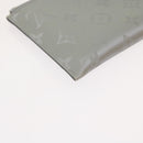 LOUIS VUITTON Monogram Satellite Alpha Pouch Silver M44178 LV Auth 66459SA-16