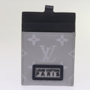 LOUIS VUITTON Monogram Satellite Alpha Pouch Silver M44178 LV Auth 66459SAM-23