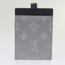 LOUIS VUITTON Monogram Satellite Alpha Pouch Silver M44178 LV Auth 66459SA-24