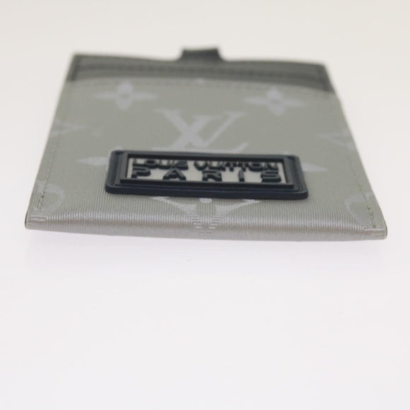 LOUIS VUITTON Monogram Satellite Alpha Pouch Silver M44178 LV Auth 66459SAM