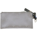 LOUIS VUITTON Monogram Satellite Alpha Pouch Silver M44178 LV Auth 66459SA-2
