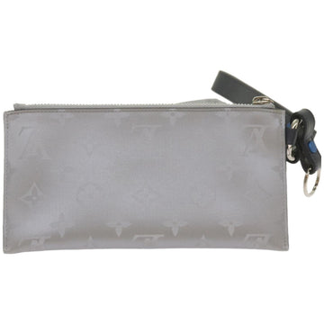 LOUIS VUITTON Monogram Satellite Alpha Pouch Silver M44178 LV Auth 66459SA - 0