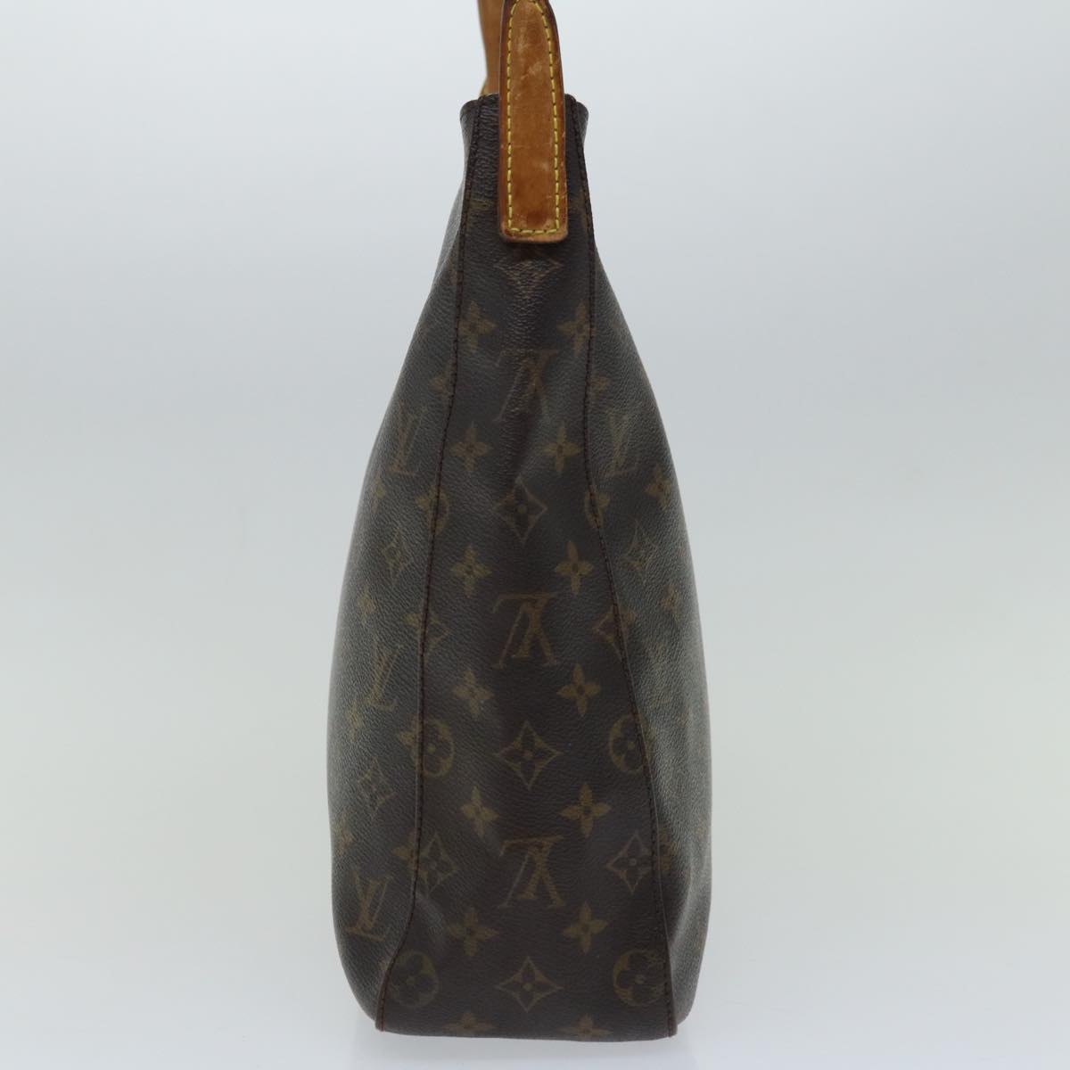 LOUIS VUITTON Monogram Looping GM Shoulder Bag M51145 LV Auth 66461