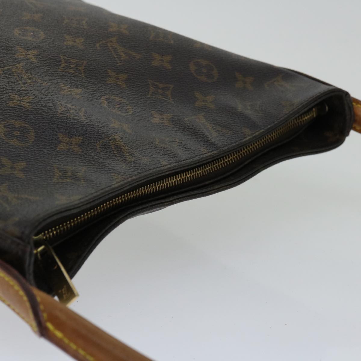 LOUIS VUITTON Monogram Looping GM Shoulder Bag M51145 LV Auth 66461