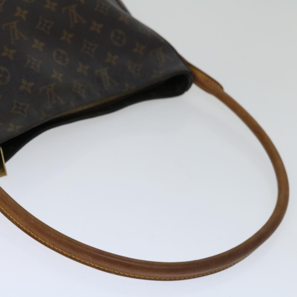 LOUIS VUITTON Monogram Looping GM Shoulder Bag M51145 LV Auth 66461