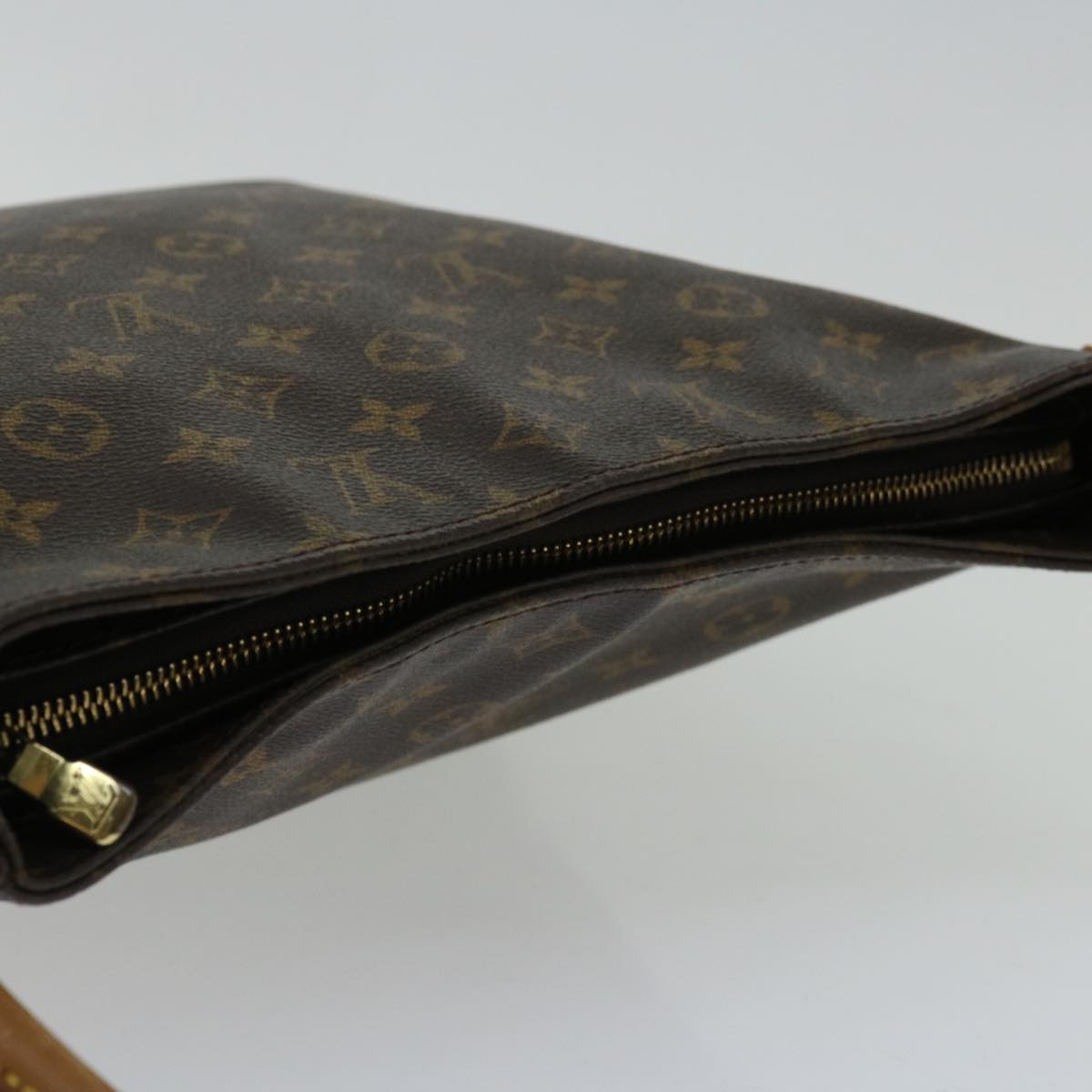 LOUIS VUITTON Monogram Looping GM Shoulder Bag M51145 LV Auth 66462