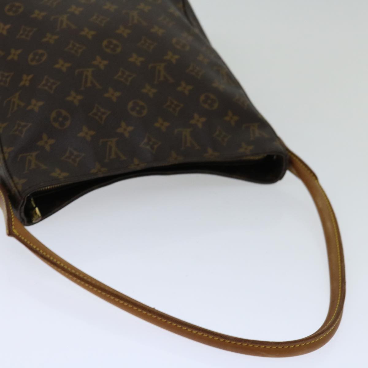 LOUIS VUITTON Monogram Looping GM Shoulder Bag M51145 LV Auth 66462