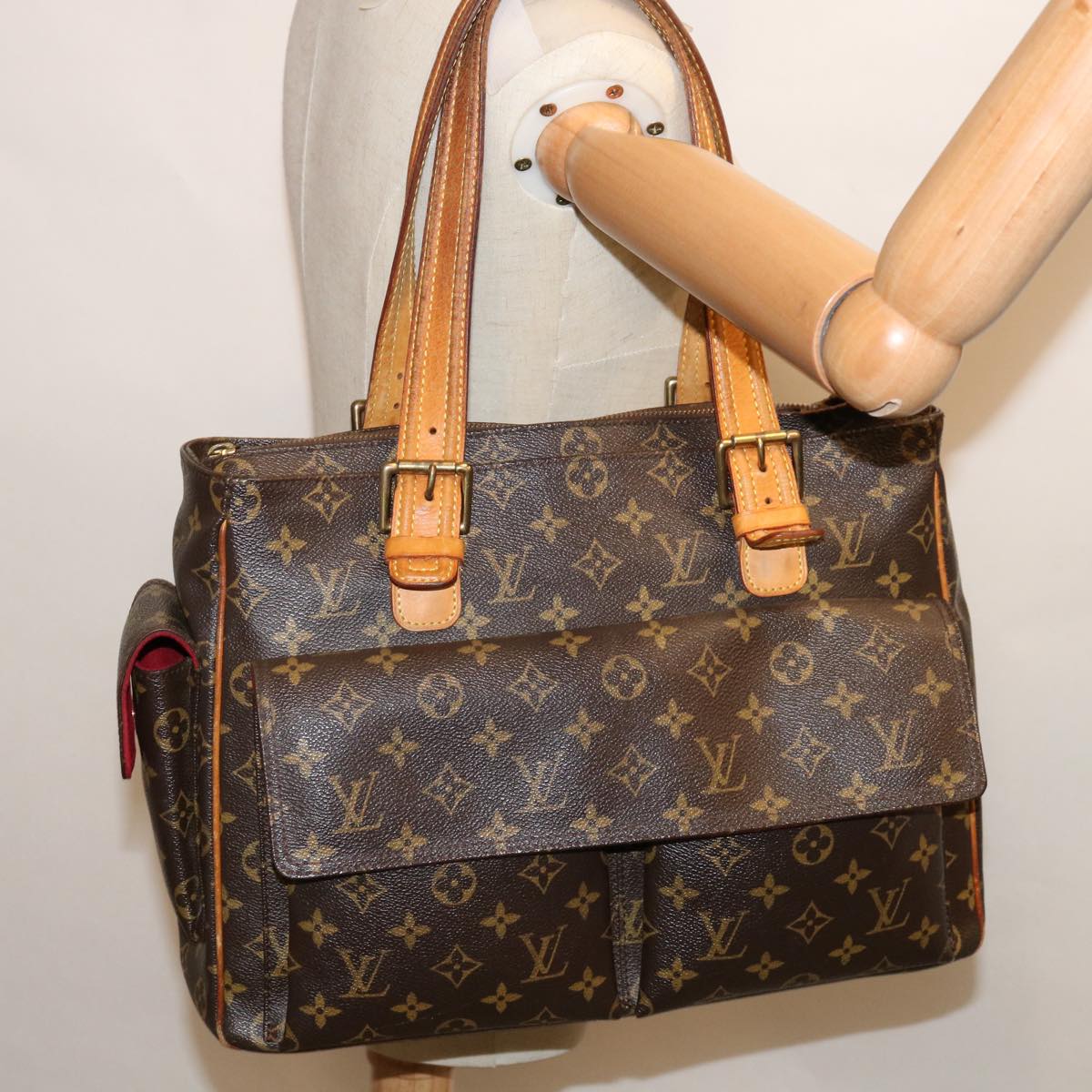 LOUIS VUITTON Monogram Multipli Cite Shoulder Bag M51162 LV Auth 66464