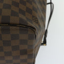 LOUIS VUITTON Damier Ebene Neverfull MM Tote Bag N51105 LV Auth 66484SA-10