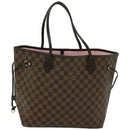 LOUIS VUITTON Damier Ebene Neverfull MM Tote Bag N51105 LV Auth 66484SA-2