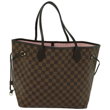 LOUIS VUITTON Damier Ebene Neverfull MM Tote Bag N51105 LV Auth 66484SA - 0