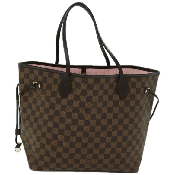 LOUIS VUITTON Damier Ebene Neverfull MM Tote Bag N51105 LV Auth 66484SA
