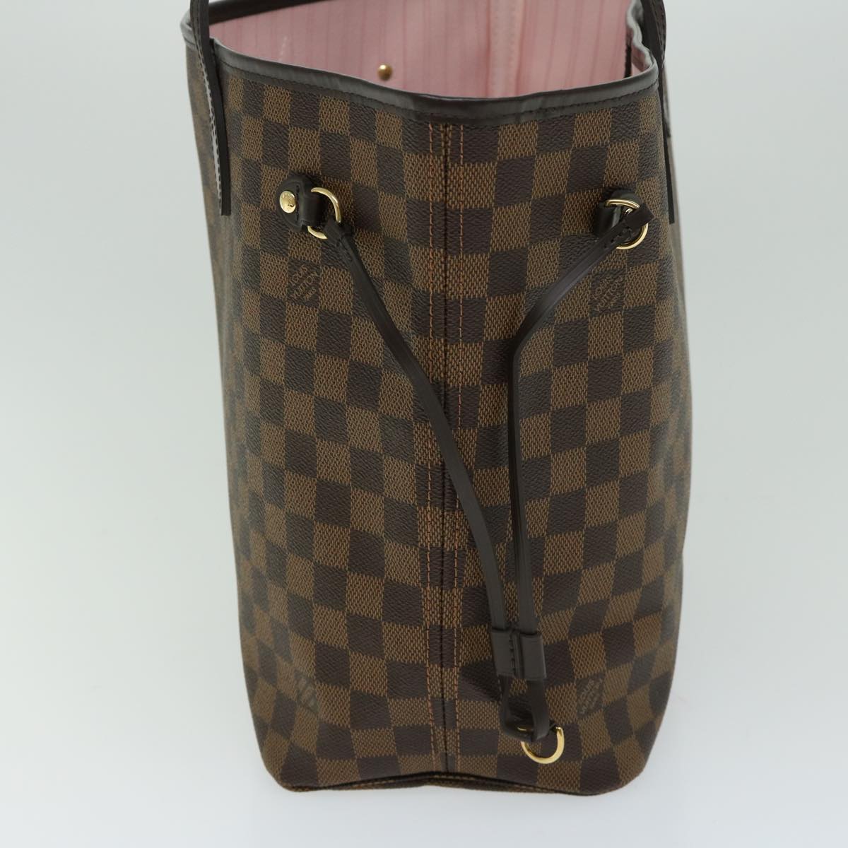 LOUIS VUITTON Damier Ebene Neverfull MM Tote Bag N51105 LV Auth 66484SA