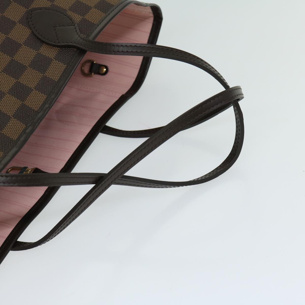 LOUIS VUITTON Damier Ebene Neverfull MM Tote Bag N51105 LV Auth 66484SA