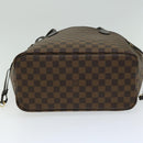 LOUIS VUITTON Damier Ebene Neverfull MM Tote Bag N51105 LV Auth 66484SA-9