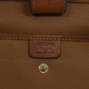 CELINE Macadam Canvas Hand Bag PVC 2way Brown Auth 66506-16
