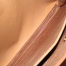 CELINE Macadam Canvas Hand Bag PVC 2way Brown Auth 66506-18