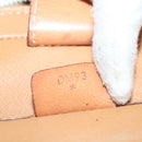 CELINE Macadam Canvas Hand Bag PVC 2way Brown Auth 66506-25