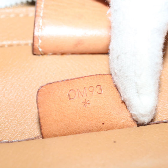 CELINE Macadam Canvas Hand Bag PVC 2way Brown Auth 66506