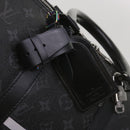 LOUIS VUITTON Eclipse Fragment Keepall Bandouliere 45 Bag M43278 LV Auth 66508S-19