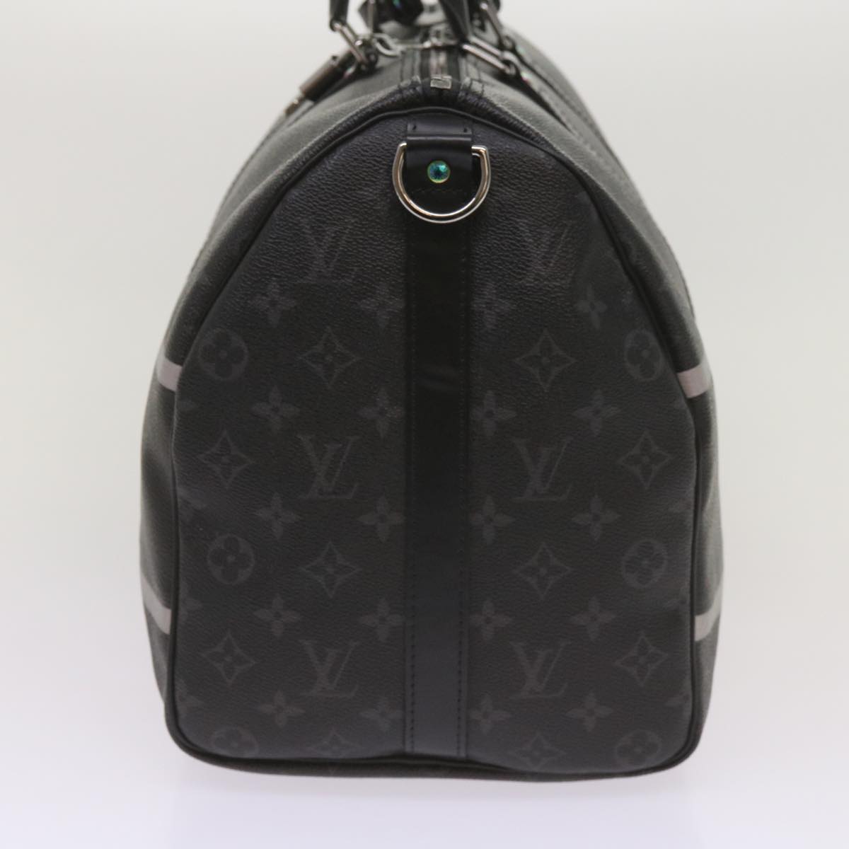 LOUIS VUITTON Eclipse Fragment Keepall Bandouliere 45 Bag M43278 LV Auth 66508S