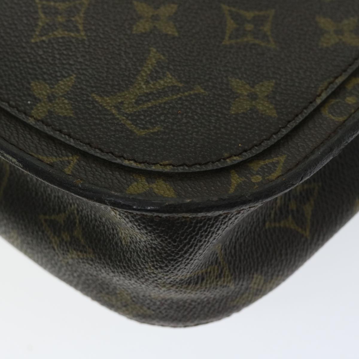 LOUIS VUITTON Monogram Saint Cloud GM Shoulder Bag Vintage M51242 LV Auth 66527