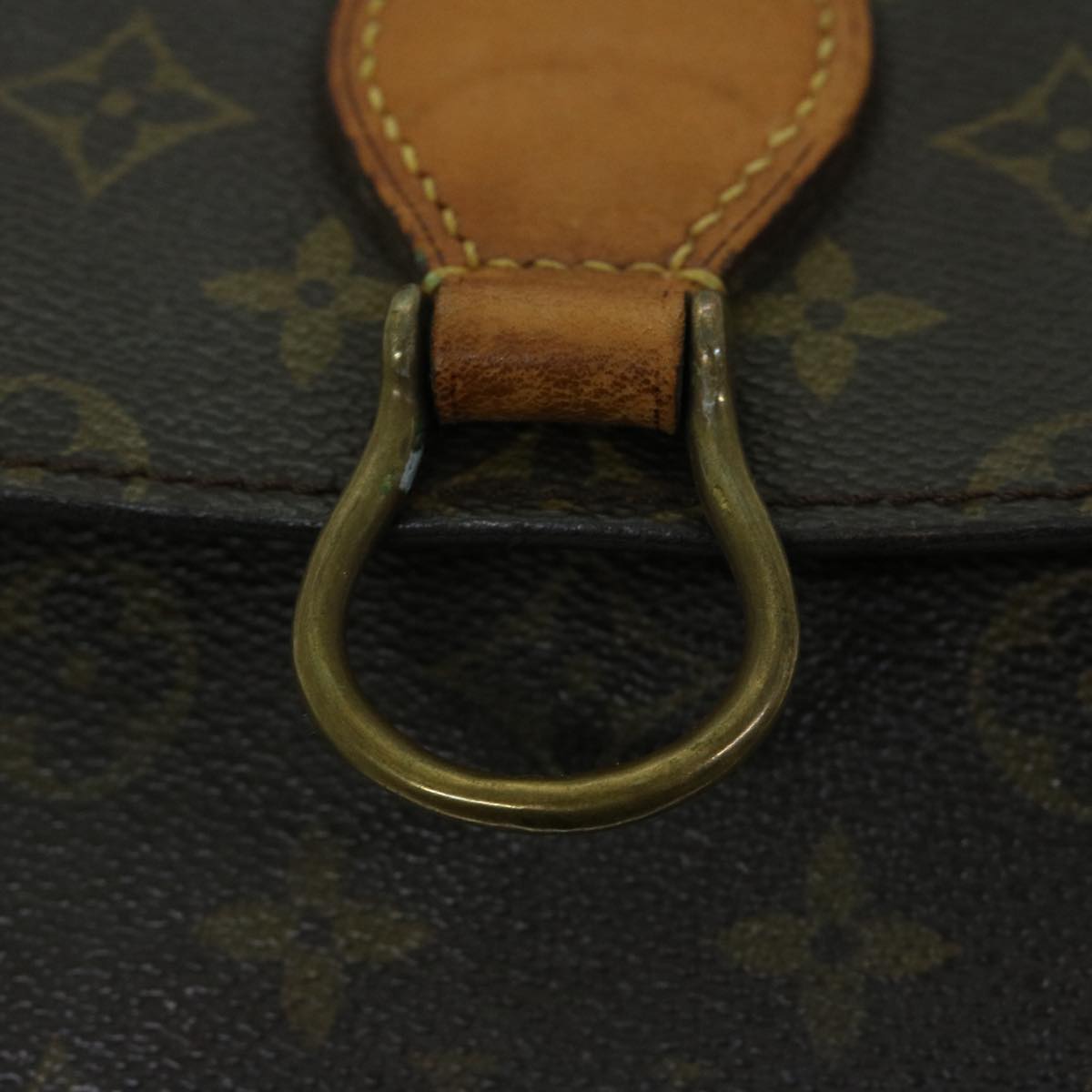 LOUIS VUITTON Monogram Saint Cloud GM Shoulder Bag Vintage M51242 LV Auth 66527